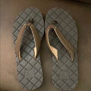 Reef Dark Brown and Charcoal Sandals